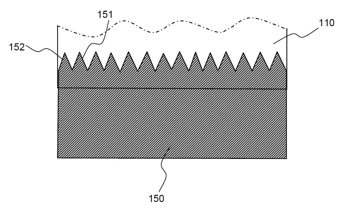 Heat-dissipating battery cell cross-section drawing